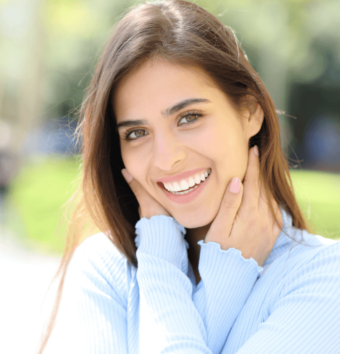 smiling woman